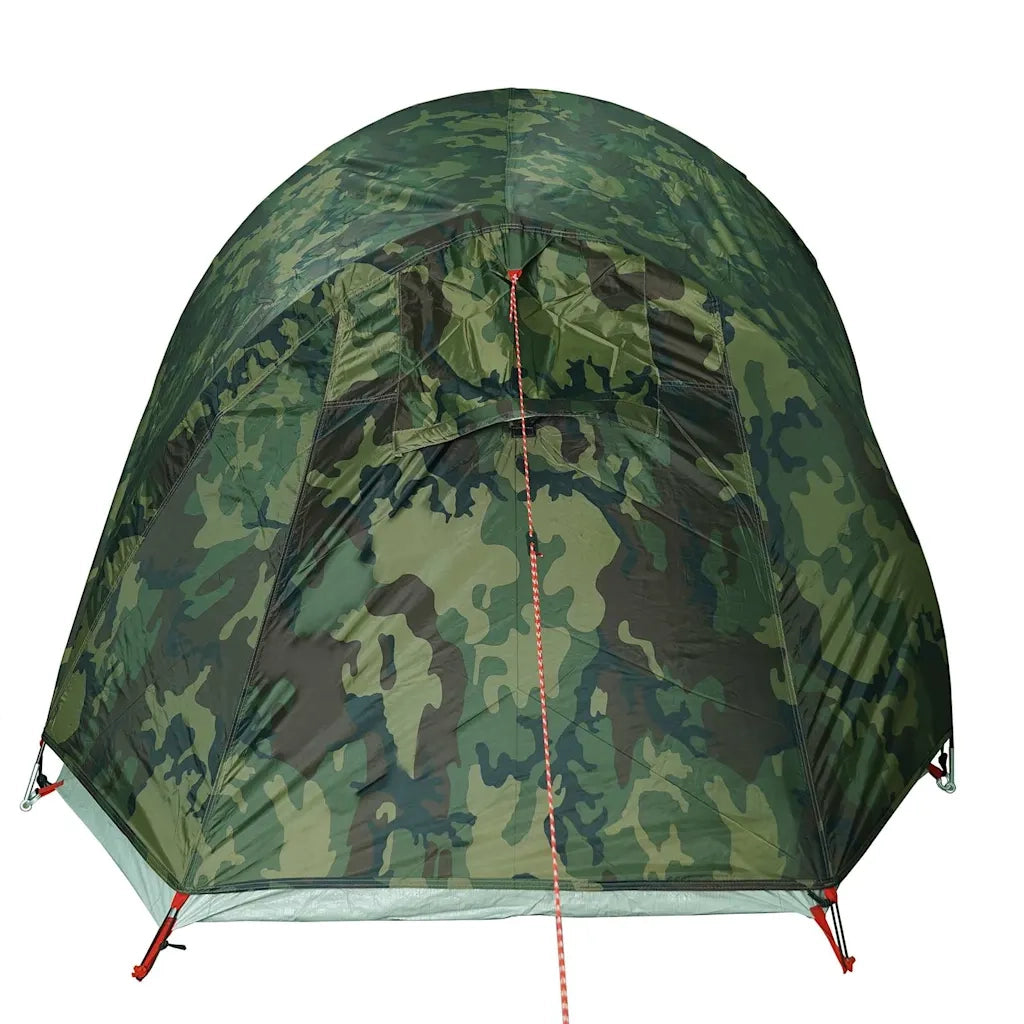 Tenda da Campeggio a Tunnel per 2 Persone Mimetico Impermeabile 4009632