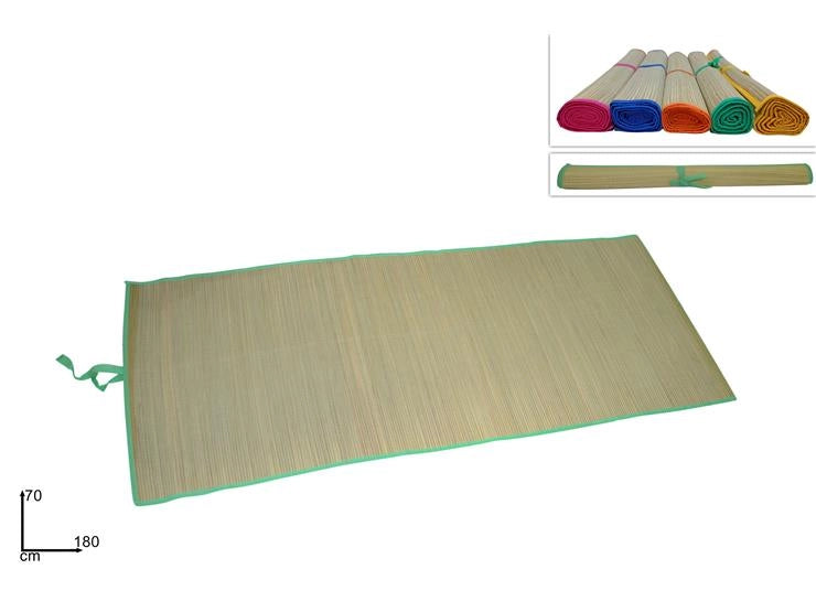 1 Pezzo Stuoia Mare Spiaggia in Paglia 70 x 180 cm 5 Colori