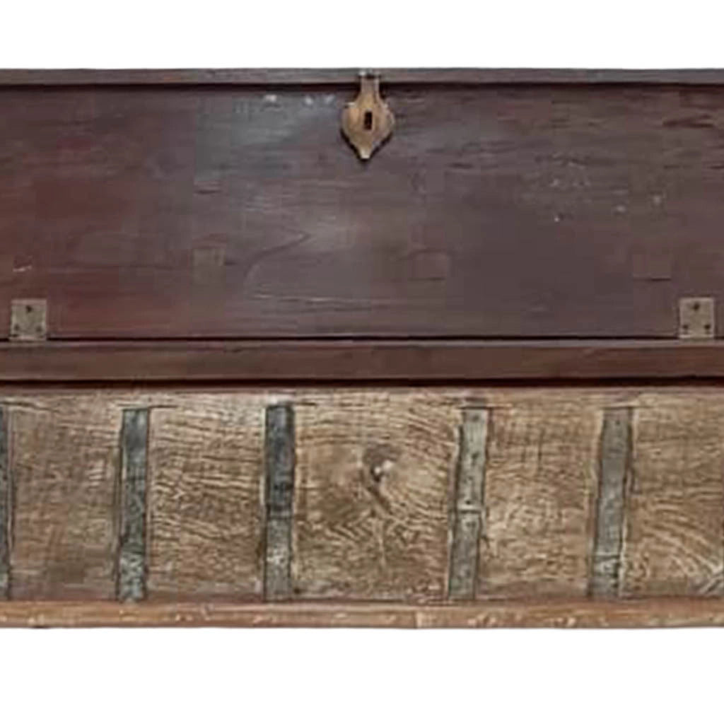 Crediera in legno fatto a mano 144x39x93h cm