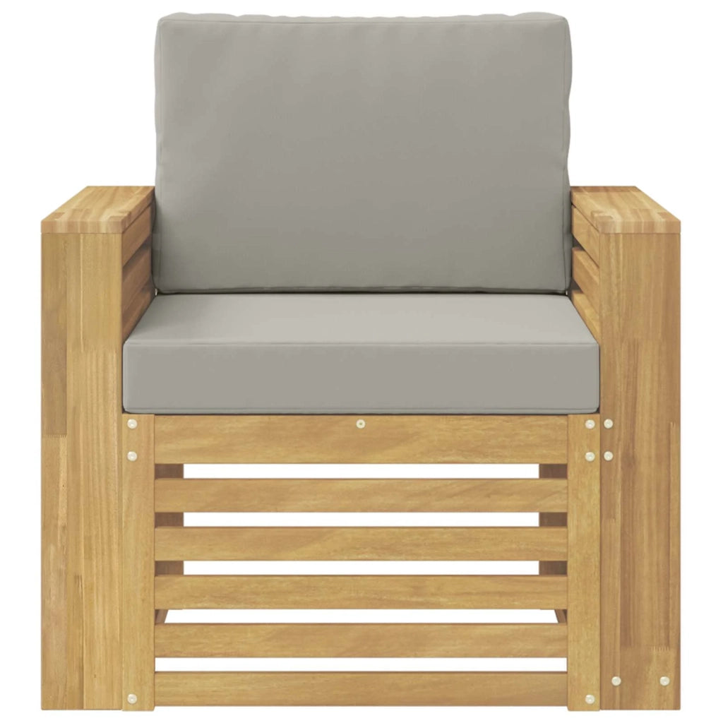 Set di divani da esterno-Sofa da giardino Poliestere Bianco 919189