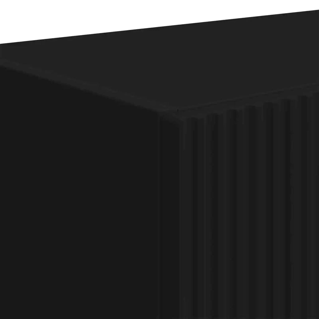 Mobile TV da parete Nero 59,5 x 31 x 100 cm Legno multistrato 892370
