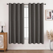Set di 2 tende da sole ondorizzanti - H175xB140cm - Verdusterizzazione termica - Riduzione del rumore - Isolamento termico - 100% poliestere - Tenda da sole da parete
