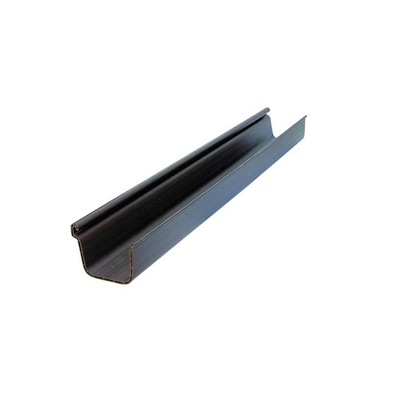 Gronda in pvc marrone tipo "firenze" 5mt (2 pz da 2,5 mt)