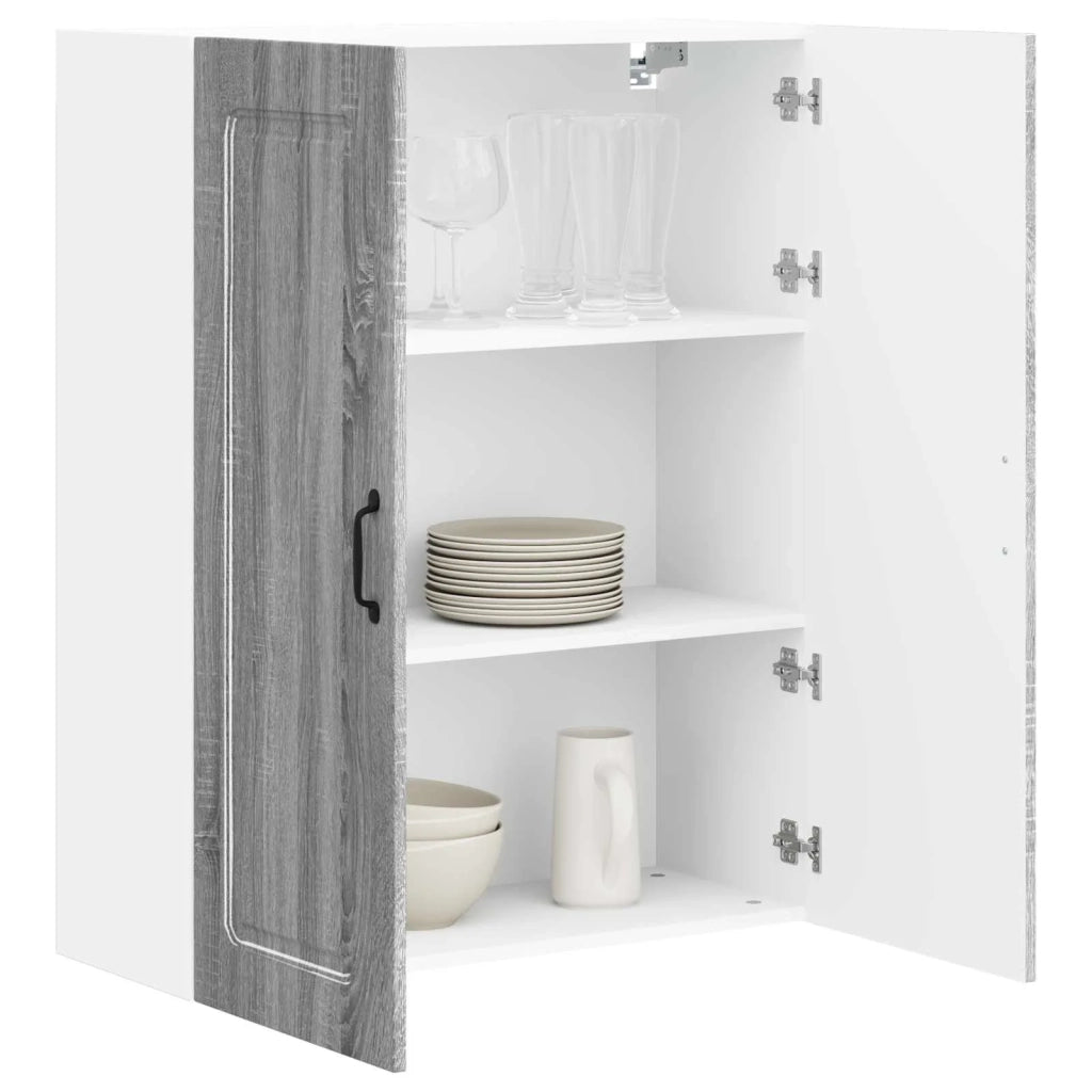 Mobile da cucina con lo scaffale-Armadio da cucina Grigio Sonoma 80 x 31 x 100 cm 945403