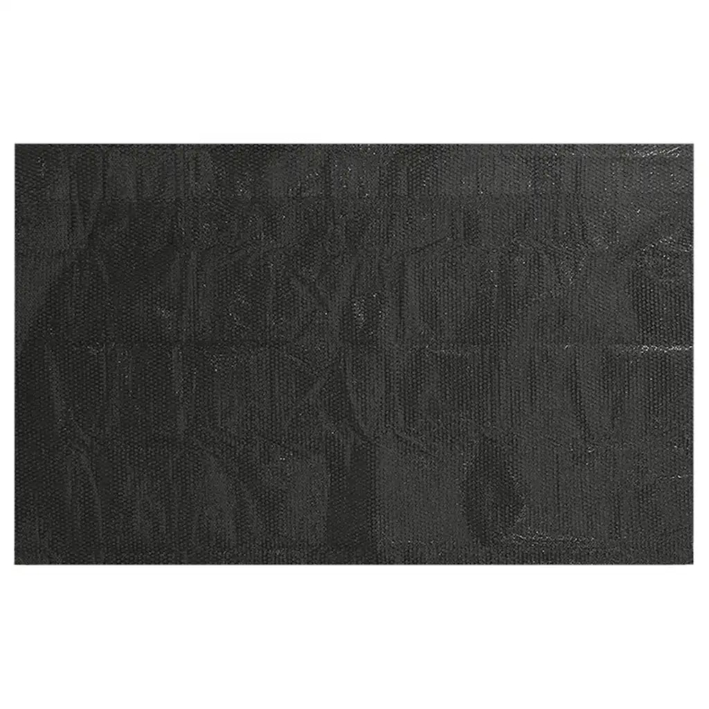 Copripiscina Rettangolare 500x300 cm in PE Nero CFW7520250