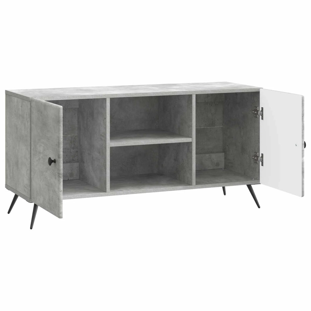 Mobile TV Grigio Cemento 102 x 34,5 x 50 cm 895618