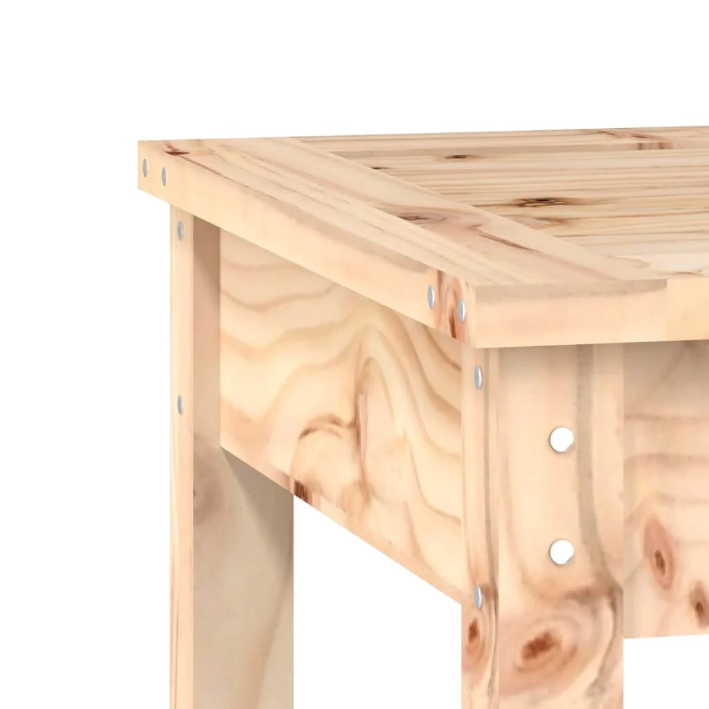 Panca da giardino mobili da esterno per patio terrazza 50 x 44 x 45 cm legno di pino massiccio 02_0011322