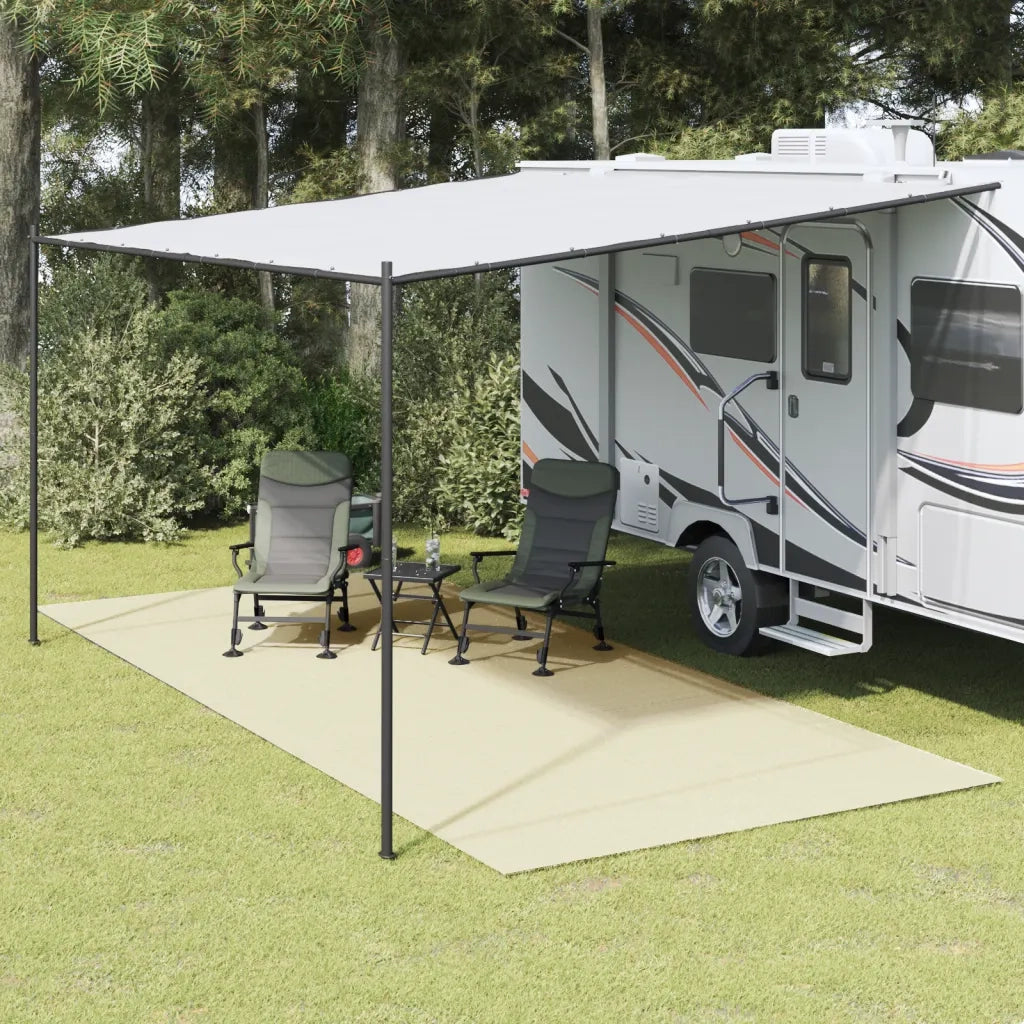 Tappeto da Tenda Crema 5x2,5 m