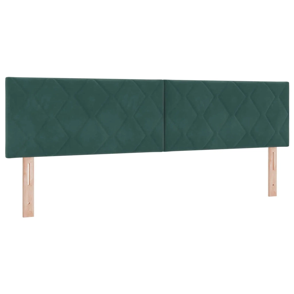 Letto con Contenitore Verde Scuro 180 x 200 cm Velluto 3458886