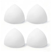 Bh-pads 2 pezzi - 12cm - Imbustabili, respiranti bh-pads - Insetti per bh a forma triangolare - Bh-pads ultradunni - Insetti respiranti anti-bobble - Adatti per indossare con costumi da bagno, abbigliamento da yoga e sport.