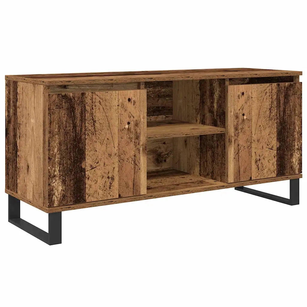 Mobile TV-Credenza per TV-Console TV Legno vecchio 104 x 35 x 50 cm Legno multistrato 352208