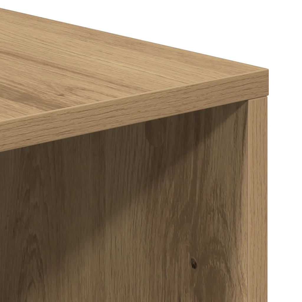 Mobile TV Rovere Artigianale 130x35x50 cm in Legno Multistrato