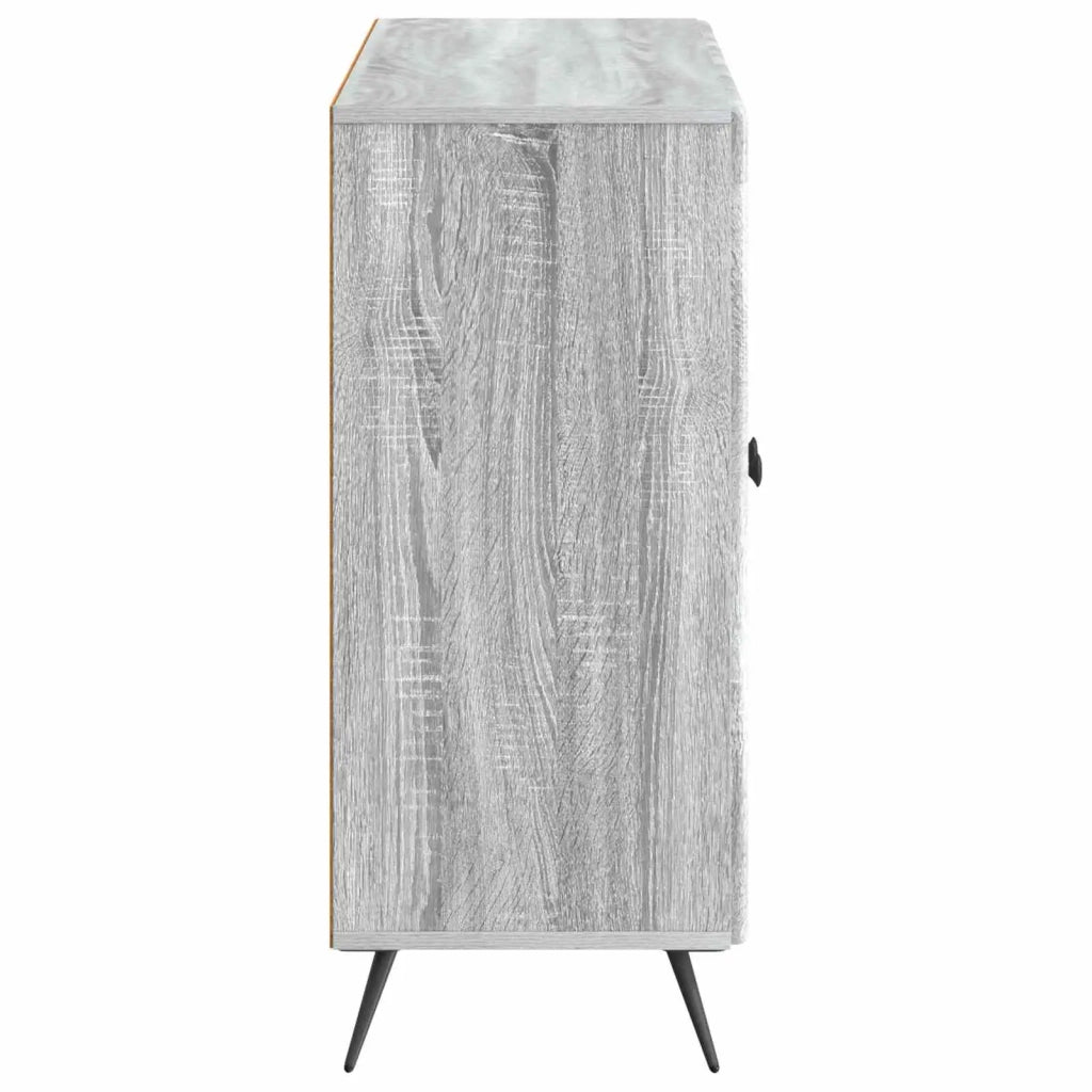 Credenza Grigio Sonoma 89 x 34,5 x 80 cm Legno ingegnerizzato 895571