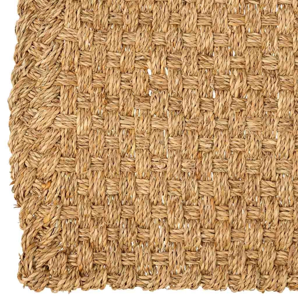 Feltro in fibra marrone 60x35x1,2h cm