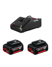 Power Set BOSCH (2 x 18V 5,0 Ah + GAL18V-40)