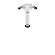 Maytoni Lampada da incasso Focus T 1 luce LED integrato bianco alluminio