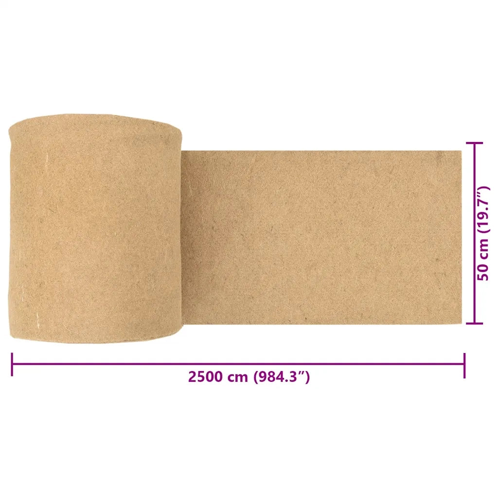 Tappetino in Canapa per Roditori 0,5x25 m 5 mm CFW3198416