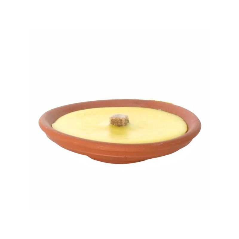 Candela Citronella Terracotta mm 110 Lapillo 09294