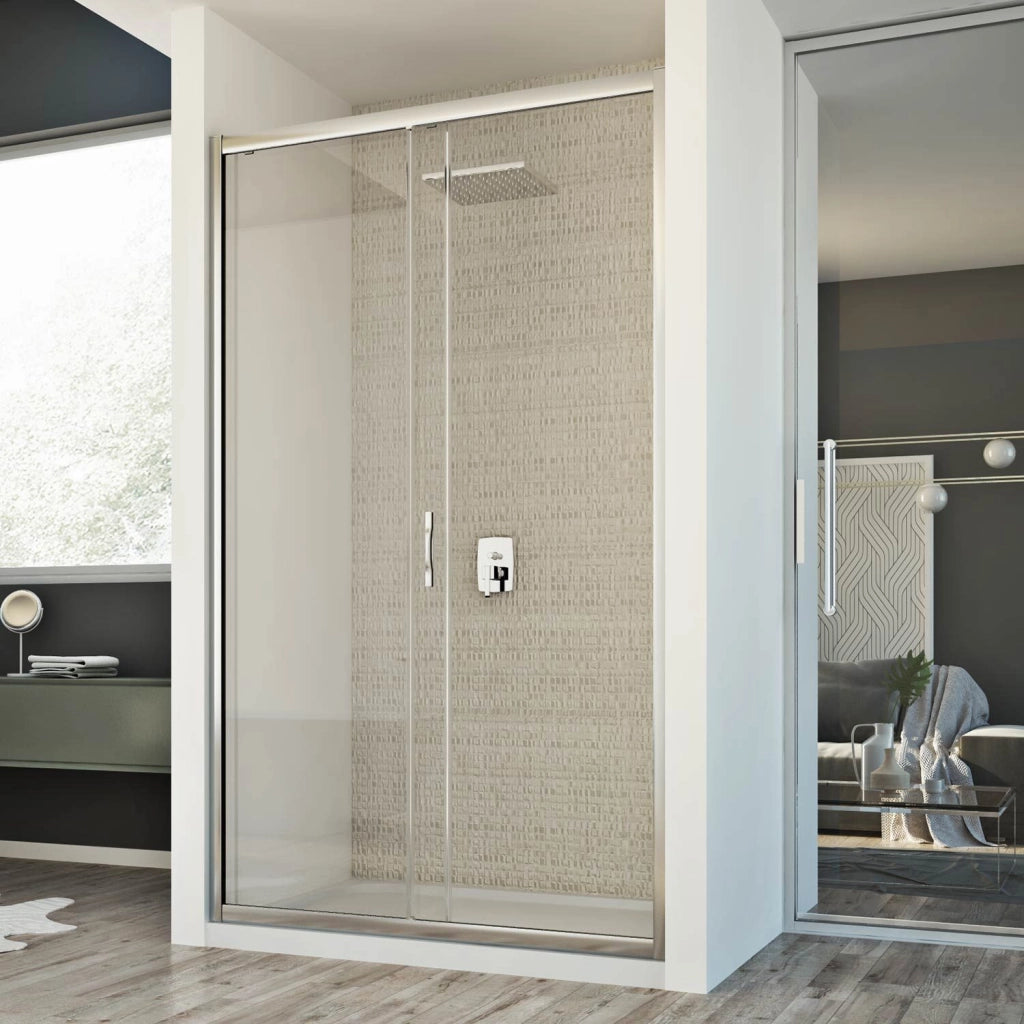Porta Doccia 100CM H198 Trasparente mod. Young 1 Anta