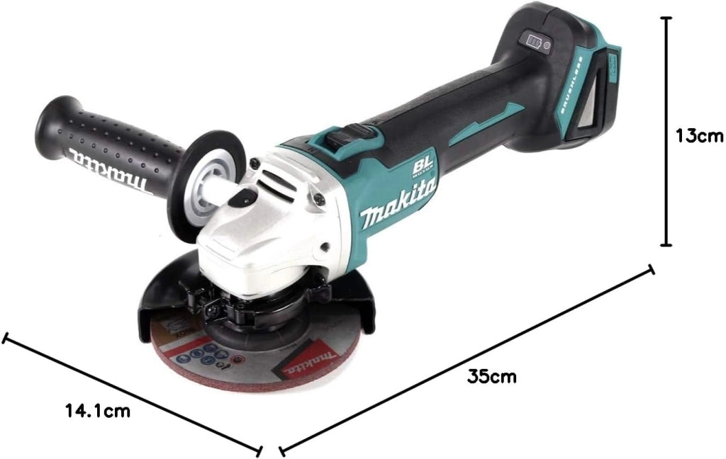 Makita smerigliatrice angolare a batteria, 1 pezzi, DGA504Z