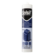 SILICONE NEUTRO PER LATTONERIA 'SNCL 915' bianco ml 310 - (ral 9010)- 25 pezzi  - SELSIL