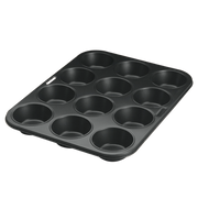 Stampo 12 Muffins Diametro 7,5 Cm Antiaderente - Metaltex