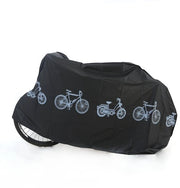 Fiatte per bicicletta unisex 100*210 cm, idonee per tutti i periodi dell'anno - impermeabili, resistenti all'acqua, al vento e ai raggi solari, adatte per biciclette elettriche e tradizionali, colore nero.