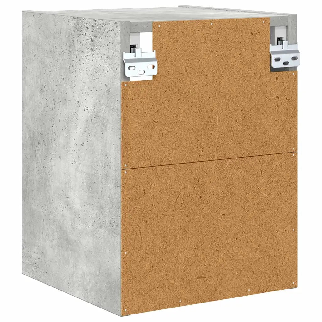 Armadio pensile Grigio cemento 30 x 29,5 x 40 cm 884413