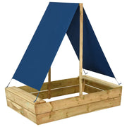 Sabbiera con Tetto 80x60x97,5 cm Legno di Pino Impregnato  cod mxl 71297