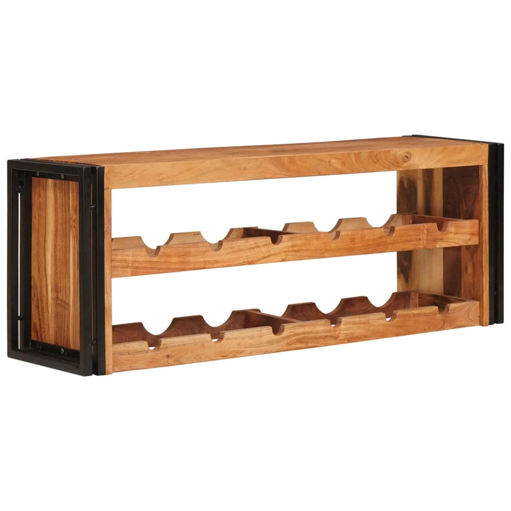 Portabottiglie 120 x 45 x 33 cm Legno di Acacia Massello CFW6473234
