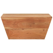 Tavolino Salotto a Forma di V 66x66x30 cm Legno Massello Acacia 320388