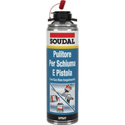 PULITORE PER SCHIUMA POLIURETANICA E PISTOLA 500ML