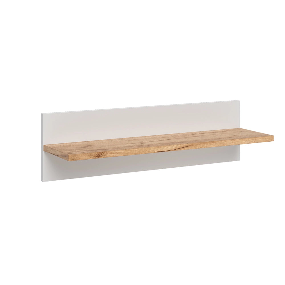 Vitalispa Scaffale a muro per bambini Bianco/Artisan 70 x 20 cm