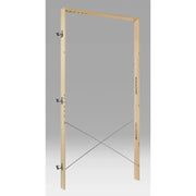Controtelaio abete muratura 200 x 104 cm spessore 10,5 cm