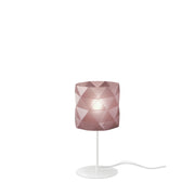 Lampada Da Scrivania Moderna Prisma Polilux ® Pink Metal E Metallo 1 Luce E27