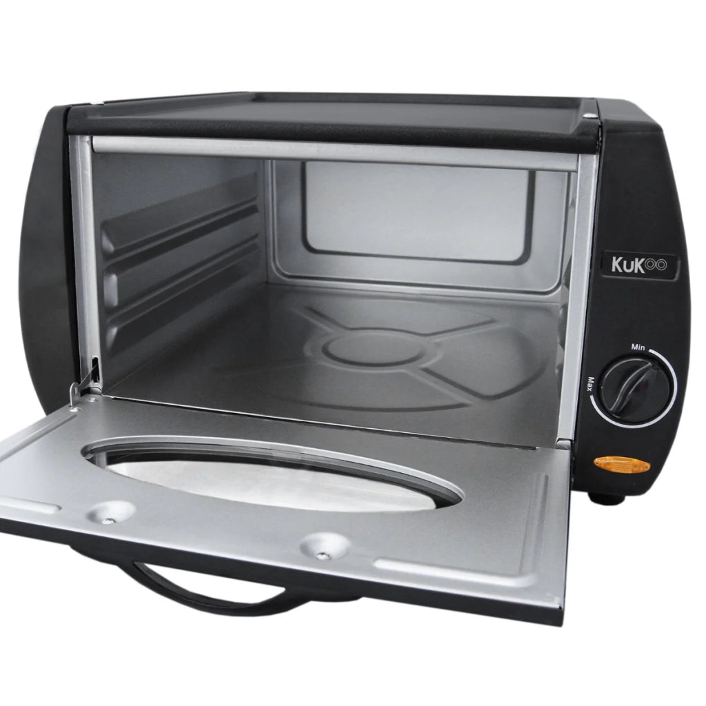 Mini Forno Tandoori Elettrico Fornetto per Pizza Piadine Panini con Piastra Superiore Anti Aderente per Ricette orientali Capacità 13L 2100W