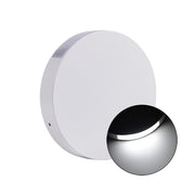 APPLIQUE SLIM LED 6W TONDA BI-EMISSIONE 6500K° - DESIGN MINIMAL IDEALE PER ARREDI MODERNI