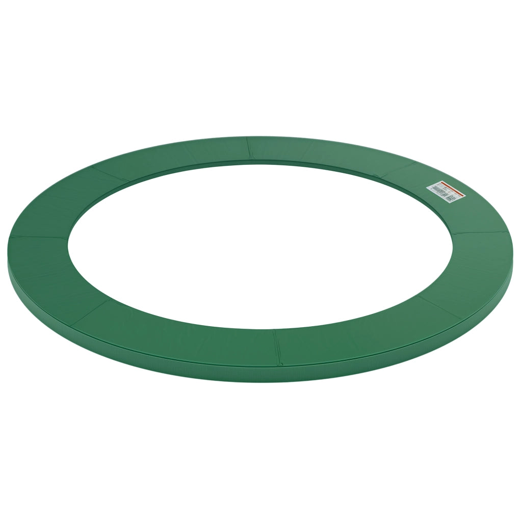 Copertura per Tappeto Elastico Pieghevole e Portatile ¨C zephmum ¨C Plastica PE e Schiuma EPE, Verde, ?305x1.5 cm
