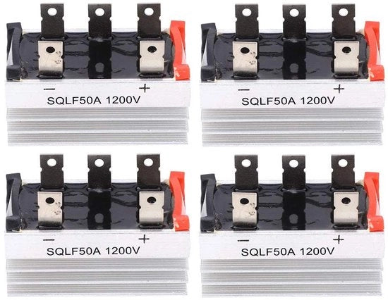 Modulo di correzione 1200V - Rectificatore trifase - Scatola di raffreddamento - Elevata prestazione - Installazione stabile - Adatto a diverse applicazioni