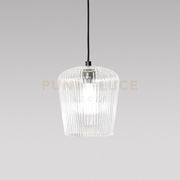 NUMA V/P- VETRO TRASPARENTE CON DECORAZIONE COSTE VERTICALI