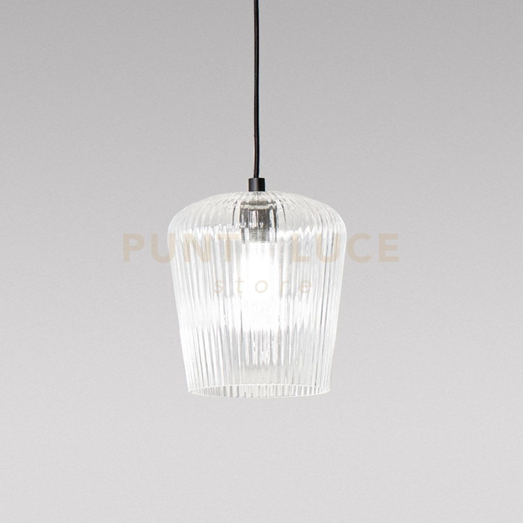 NUMA V/P- VETRO TRASPARENTE CON DECORAZIONE COSTE VERTICALI