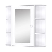 Armadietto Specchio Bagno con Ripiani ¨C Minimal ¨C Bianco 60x30x