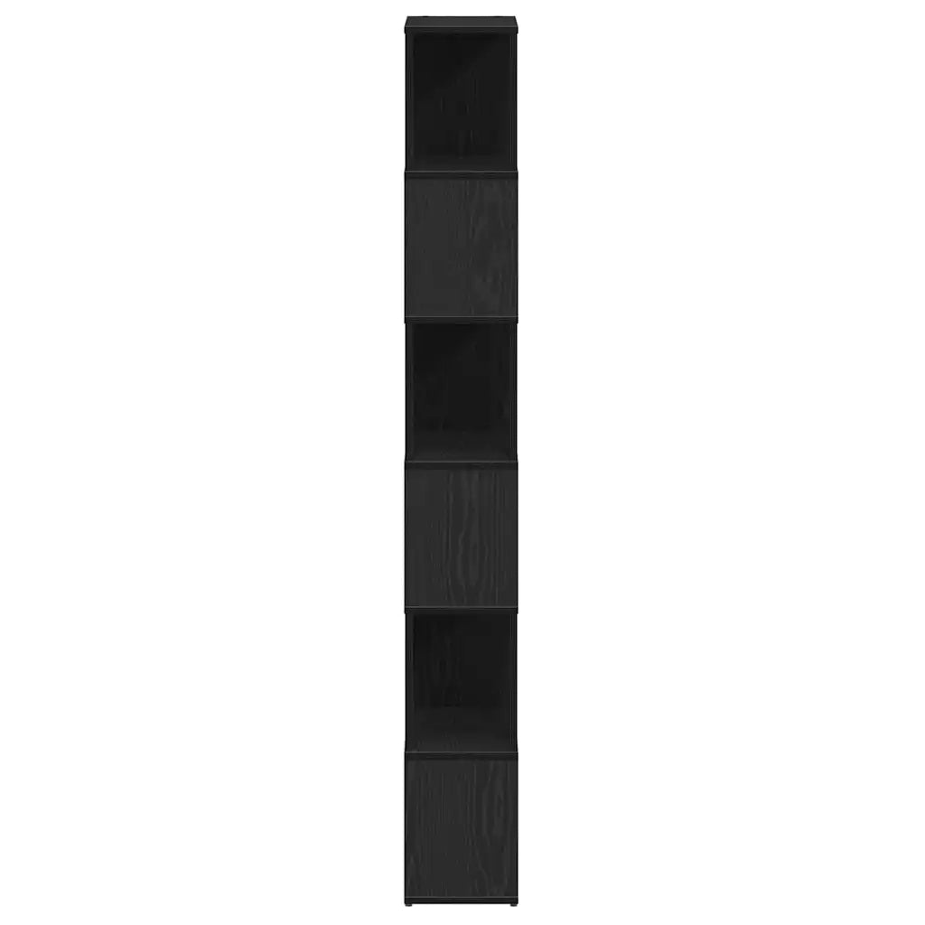 Libreria/Divisorio Rovere Nero 60x24x186 cm 862078