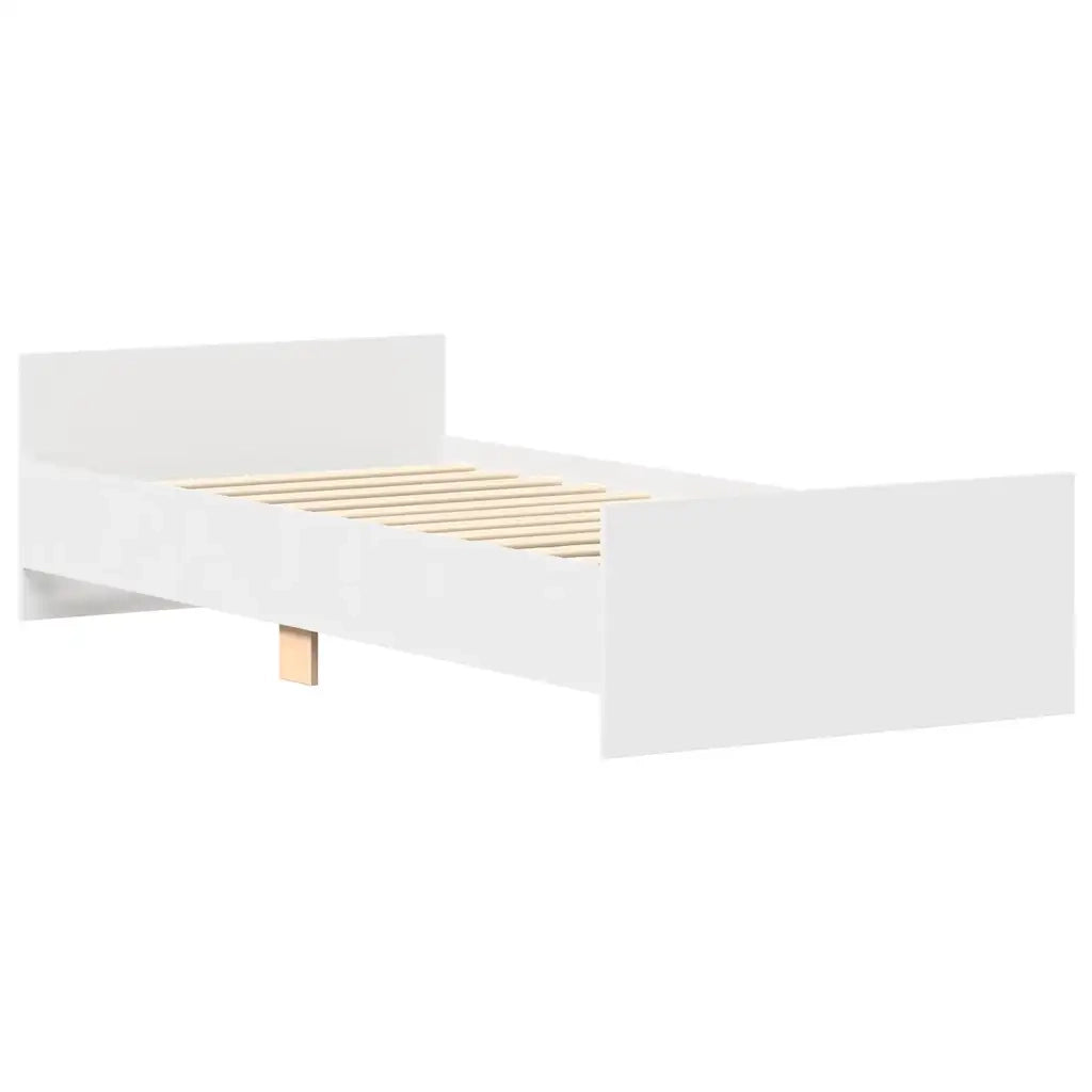 Giroletto Bianco 90x200 cm in Legno Multistrato 835925