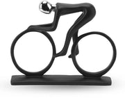 Decorazione per la Casa degli Amanti del Ciclismo - Figura Metallica di Ornamento per Hobby - Accessorio per la Casa di Ufficio - Figurina in Metallo per la Decorazione della Casa