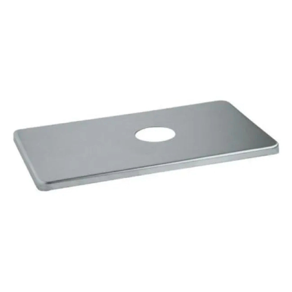 PIASTRA RETTANGOLARE PER PASSO RAPIDO AD INCASSO SPESSORE 5MM - ACCIAIO INOX   PETTINAROLI