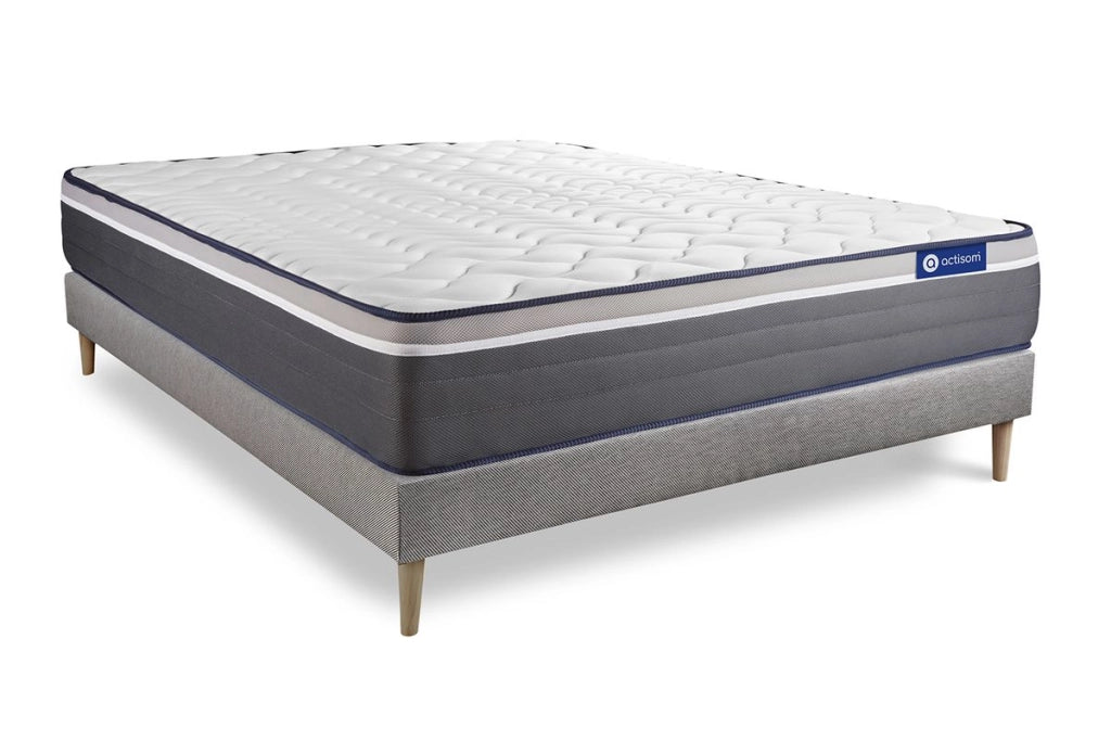 Kit rete e materasso matrimoniale Actilatex plus 140x190cm - Spessore : 26cm - Lattice e memory foam- molto rigido