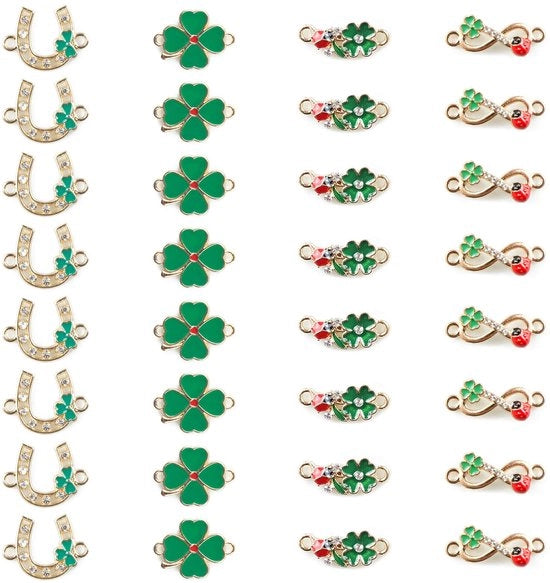 Set di connettori per accessori di gioielleria con forma di farfalla