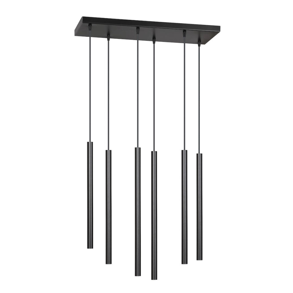 Lampada a sospensione Selter in acciaio nero opaco