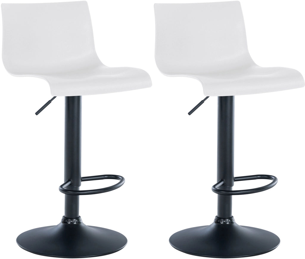2er Set Barhocker Branford Kunststoff